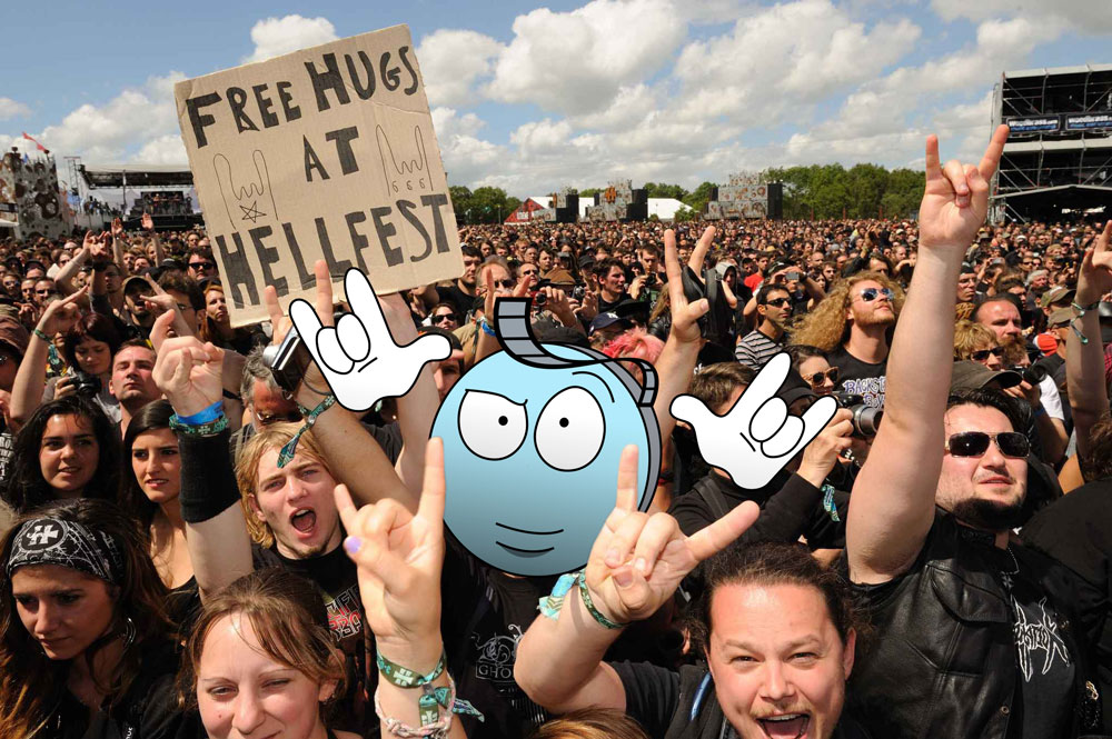 Monsieur Bobine au Hellfest